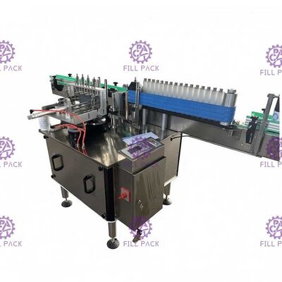 Máquina de etiquetado automática del tarro de cristal redondo pegamento mojado de alta velocidad