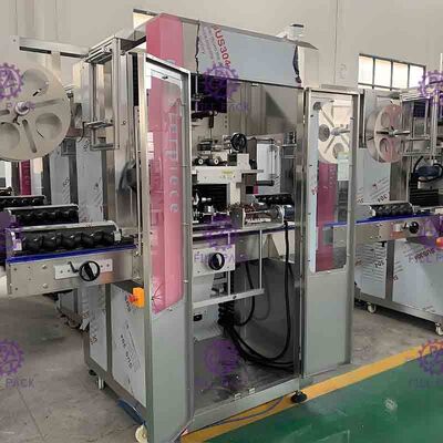 máquina de etiquetado de la botella del jugo 100-200BPM con la pantalla táctil ajustable