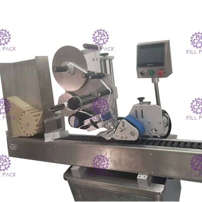 Etiquetado redondo auto-adhesivo del ANIMAL DOMÉSTICO/de la botella de la etiqueta engomada plástica/máquina/equipo/línea/planta/sistema/unidad del rotulador