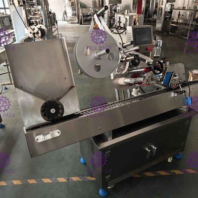 Etiquetado redondo auto-adhesivo del ANIMAL DOMÉSTICO/de la botella de la etiqueta engomada plástica/máquina/equipo/línea/planta/sistema/unidad del rotulador