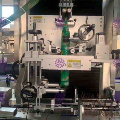 Uno/solo ANIMAL DOMÉSTICO del PVC de la cabeza/etiquetado plástico del encogimiento de la funda de la botella/máquina/equipo/planta/sistema del rotulador