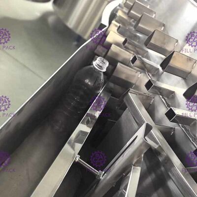 ACARICIE/línea plástica sistema del equipo de la clasificadora de la botella de Unscrambler PE de la planta que recibe la tabla del acumulador