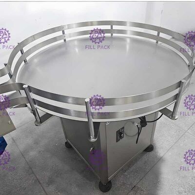 Clasificadora de la botella rotatoria semi automática para la botella de cristal 0.37Kw de leche
