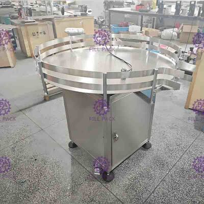 Clasificadora de la botella rotatoria semi automática para la botella de cristal 0.37Kw de leche