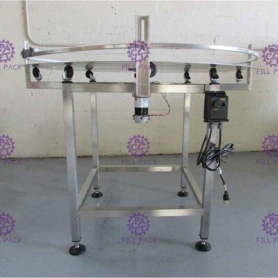 Tipo rotatorio semi automático de la clasificadora de la botella de cristal para la cadena de producción del agua