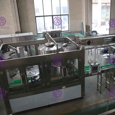Máquina de rellenar del agua potable del acero inoxidable para la cadena de producción del agua embotellada
