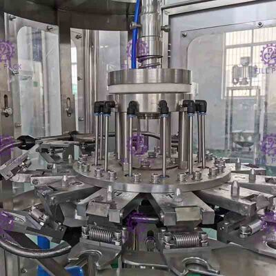 Máquina que capsula de relleno que se lava de relleno de la bebida de la planta del agua potable del PLC Monoblock