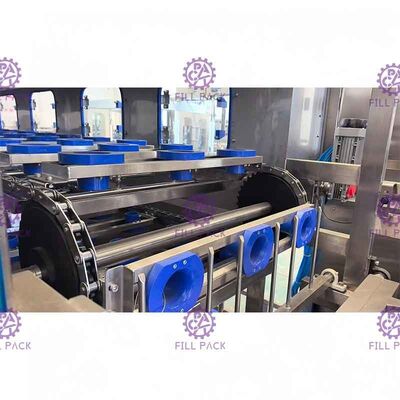 Máquina de rellenar del agua automática de 5 galones 450BPH con la pantalla táctil embotelladora del agua de 5 galones