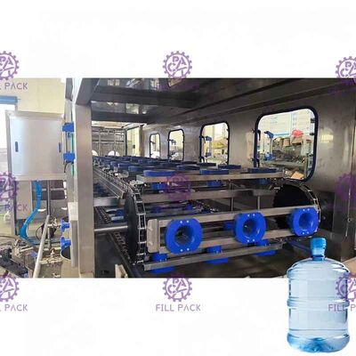 Máquina de alta velocidad industrial del llenador del agua mineral de la máquina de rellenar del agua de 5 galones