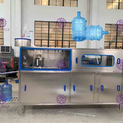 Volumen ajustable del equipo del relleno del agua de la botella 20L del poliéster 120BPH