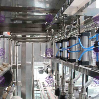 900BPH automático máquina de rellenar del agua de 5 galones con las líneas tipo de la bomba 6 de Nanfang