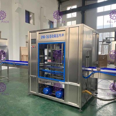 3 automáticos en 1 máquina de rellenar del agua con la botella del plástico de 5 galones