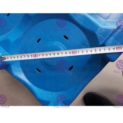 Modificado para requisitos particulares coloree la plataforma plástica reciclada inferior de 5 capas para la botella de agua de 5 galones