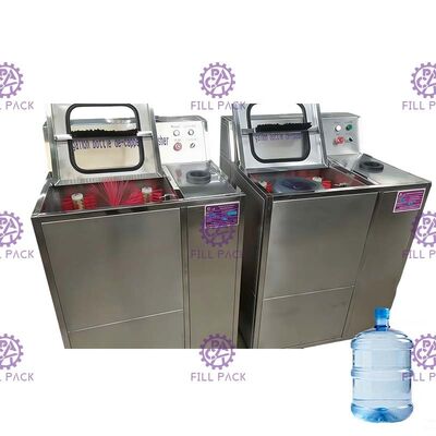 SUS304 300BPH protección semi automática de la avería de la máquina de rellenar de 5 galones