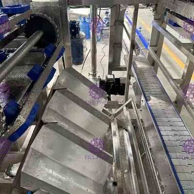 Llenador del agua del barril planta 450 BPH de la máquina de rellenar del agua de 5 galones para el agua de Minear