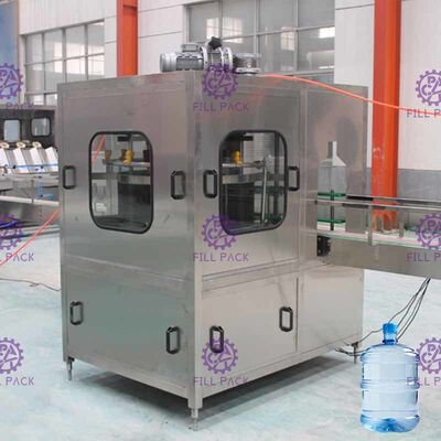 3 / Agua de botella 5 galones/20L que aclara el equipo/la planta/la máquina/el sistema/la línea que capsulan de relleno