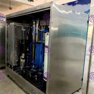 12g/H moneda del servicio del uno mismo de la máquina de rellenar del agua del barril de 5 galones que birla el pago