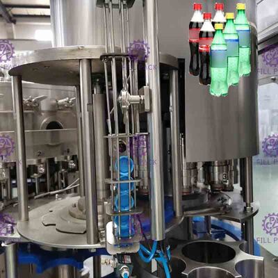 Máquina carbónica industrial del llenador de la botella de la bebida de la máquina de rellenar de la bebida