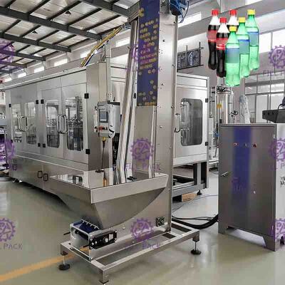 La máquina de rellenar carbonatada de la bebida del acero inoxidable, CDS embotella la máquina que capsula automática