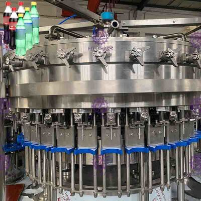 La máquina de rellenar carbonatada de la bebida del acero inoxidable, CDS embotella la máquina que capsula automática