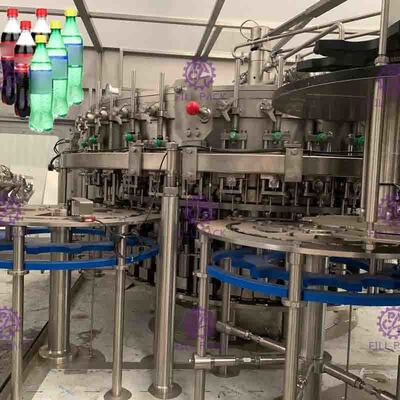 Control 3 del PLC en 1 máquina de rellenar carbonatada de la bebida para las botellas del ANIMAL DOMÉSTICO