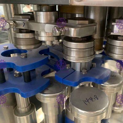 La máquina de rellenar del coque de alta velocidad, 2 en 1 PLC puede línea de relleno