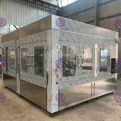 Vidrio plástico 3 del ANIMAL DOMÉSTICO en 1 máquina de embotellado del agua de la bebida de la bebida/equipo/planta/sistema aireados monobloques