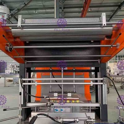 pantalla táctil de 10pcs/Min Bottle Shrink Wrap Machine para la cola del jugo