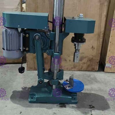 Máquina que capsula semi automática de aluminio de la corona del tornillo 15BPM