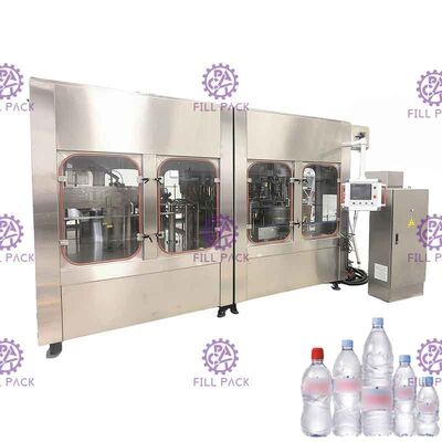 Agua de botella de consumición pura del ANIMAL DOMÉSTICO 3 en 1 equipo/planta/máquina/sistema/línea de la capsuladora del llenador de la lavadora de Monoblock