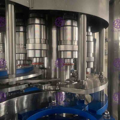 máquina de embotellado pura del agua 5L 3 en 1 equipo líquido del llenador