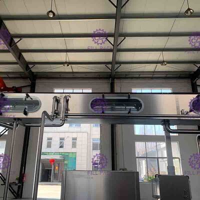 3 en 1 bebida no gasificada de la máquina de embotellado de Monoblock con control del PLC