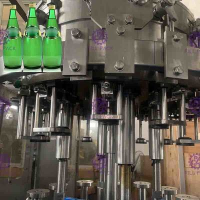 Máquina de embotellado de 40 cabezas para la presión negativa de la botella de cristal