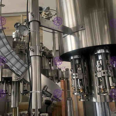 32 - 32 - 10 Máquina Llenadora de Botellas con Alimentación Automática de Tapas de Aluminio
