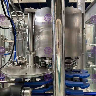 2 en 1 8000BPH pueden línea de relleno, máquina de rellenar de la poder SUS304
