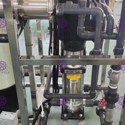 Máquina ultra pura hueco del tratamiento de aguas de la fibra de 1000LPH uF