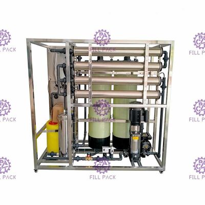 4040 sistema del filtro de agua del grifo del grifo de la membrana 5000L/H del uF