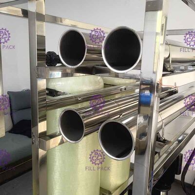 Sistema puro potable de la purificación del agua de 1000LPH uF