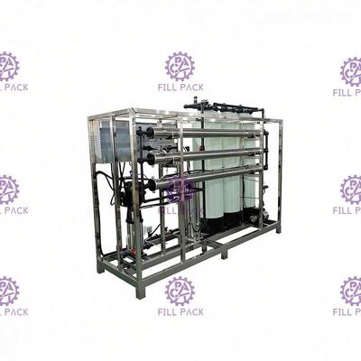 Medio multi del sistema de la purificación de la ósmosis reversa de SS304 500L