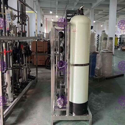 Medio multi del sistema de la purificación de la ósmosis reversa de SS304 500L