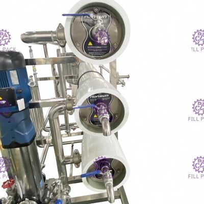 Ósmosis reversa eléctrica del acero inoxidable del sistema de la purificación del agua de la plata 3000L