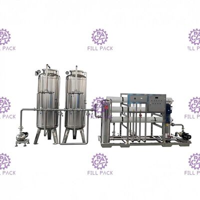 La bomba vertical instaló el sistema de tratamiento de aguas con el dispositivo 1000LPH del renacimiento
