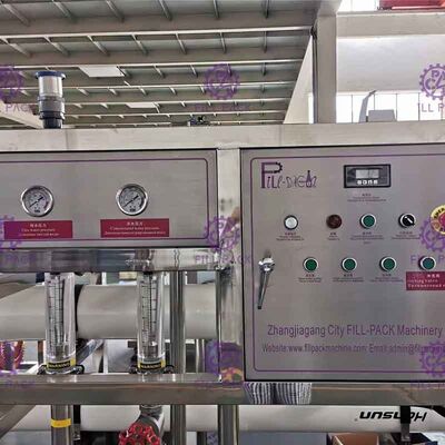 Máquina de la purificación del agua de la ósmosis reversa de la fibra de vidrio para el agua potable