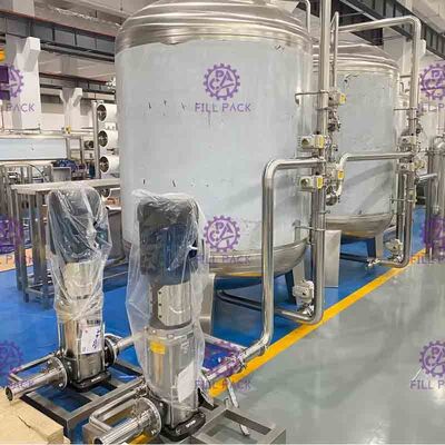 SUS magnético del tratamiento de aguas 3TPH que contiene el tubo de UPVC instalado