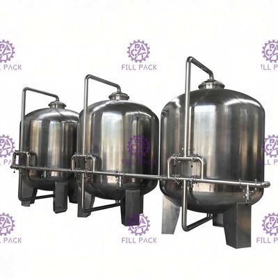 Acero inoxidable 3000L del sistema de tratamiento de agua potable del RO por hora