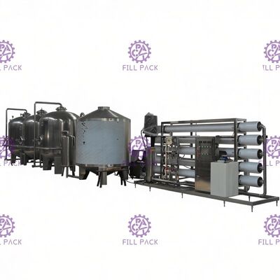 sistemas autos del purificador del agua 12000LPH, torre de mezcla ULTRAVIOLETA de Qzone del sistema del ro del agua