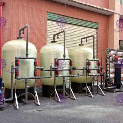 Eléctrico de la máquina del tratamiento del RO de la ósmosis reversa 10000L/H conducido