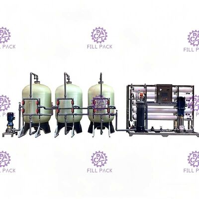 Eléctrico de la máquina del tratamiento del RO de la ósmosis reversa 10000L/H conducido