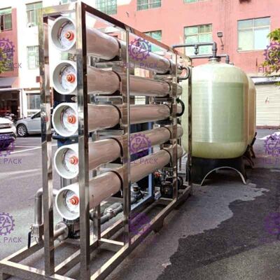 Eléctrico de la máquina del tratamiento del RO de la ósmosis reversa 10000L/H conducido