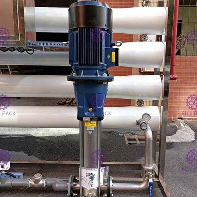 Eléctrico de la máquina del tratamiento del RO de la ósmosis reversa 10000L/H conducido